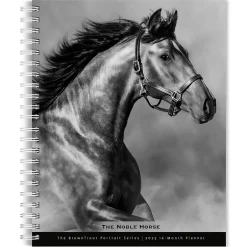 BrownTrout 2025 Portrait Series: The Noble Horse 6" x 7.75" Weekly Engagement Planner, Paper Cover, Multicolored (9781975473228) Hot
