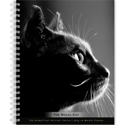 BrownTrout 2025 Portrait Series: The Regal Cat 6" x 7.75" Weekly Engagement Planner, Paper Cover, Multicolored (9781975473211) Sale