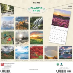 BrownTrout 2025 Psalms 12" x 12" Monthly Wall Calendar (9781975477554) Outlet