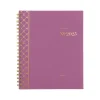 Cambridge 2025 WorkStyle Balance 8.5" x 11" Weekly & Monthly Planner, Poly Cover, Red Violet/Gold (1606-905-59-25) Outlet