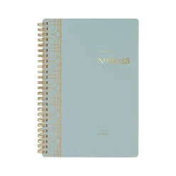 Cambridge 2024-2025 WorkStyle Classic 5.5" x 8.5" Academic Weekly & Monthly Planner, Plastic Cover, Mellow Frost Sale