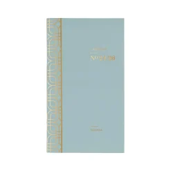 Cambridge 2024-2026 WorkStyle Mellow Frost 3.5" x 6.25" Academic Monthly Planner, Paper Cover, Teal/Gold (1606-021A-46-25) Hot