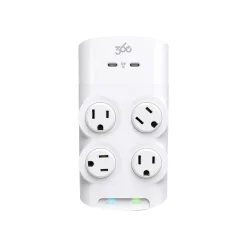 Surge Protectors & Power Strips<360 Electrical Revolve60 4-Outlet 2-USB Port Surge Protector, White (3E0773-WHT6NA)