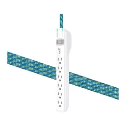 Surge Protectors & Power Strips<360 Electrical Suite Braided 3' Cable, Mint Julep (360313-MJ)