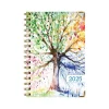 Global Printed Products 2025 5.5" x 8" Weekly & Monthly Planner, Paperboard Cover, Multicolor (SPLS25-58-20) Clearance
