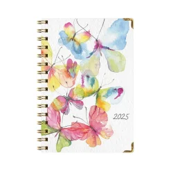Global Printed Products 2025 5.5" x 8" Weekly & Monthly Planner, Paperboard Cover, Multicolor (SPLS25-58-33) Outlet