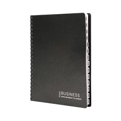 Global Printed Products 2025 8.5" x 11" Weekly & Monthly Appointment Planner, Paper Cover, Black (APPT-CY25-8511) Online