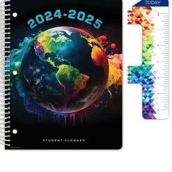 Global Printed Products 2024-2025 8.5" x 11" Academic Year Planner, Paper Cover, Multicolor (AY24SB851101-CP) Hot