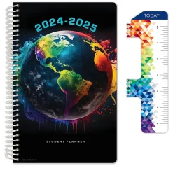 Global Printed Products 2024-2025 5.5" x 8.5" Academic Year Planner, Paper Cover, Multicolor (AY24SB558501-CP) Online