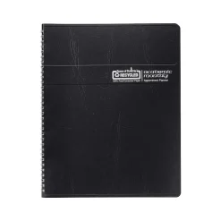 House of Doolittle 2024-2025 8.5" x 11" Academic Monthly Planner, Leatherette Cover, Black (26502-25) Discount