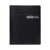 House of Doolittle 2025 8.5" x 11" Weekly & Monthly Appointment Book, Faux Leather Cover, Black (28302-25)