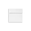 LUX 80 lb 5 3/4" x 5 3/4" Recycled Peel & Press Square Envelopes, White, 250/Box* Security Tinted