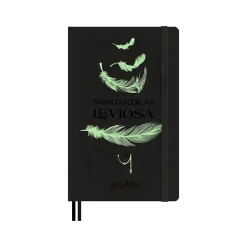 Moleskine 2025 Limited Edition Harry Potter Wingardium Leviosa 5" x 8.25" Weekly Planner, Pearl Gray (DHP12WN3Y25) New