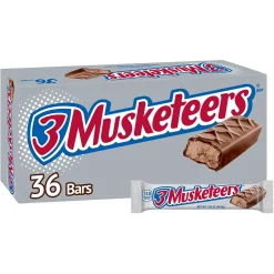 Chocolate<3 Musketeers Chocolate Candy Bars, 1.92 oz, 36/Pack (MMM42208)