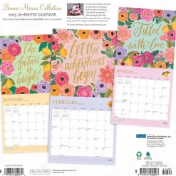 BrownTrout 2025 Plato Bonnie Marcus 12" x 24" Monthly Square Wall Calendar, (9781975480097) Outlet