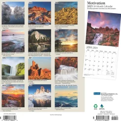 BrownTrout 2025 Plato Motivation 12" x 24" Monthly Square Wall Calendar, (9781975478834) Discount