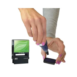 2000 Plus Green Line Printer 20 Pre-Inked Stamp, COPY, Blue Ink (098367) Discount