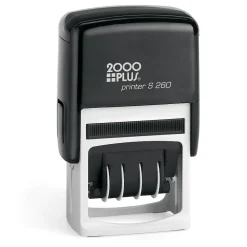 2000 Plus 4-in-1 Date Stamp, Blue and Red Ink (011098) Hot