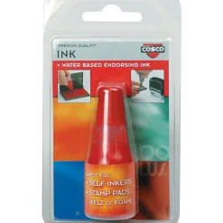 2000 Plus Ink Refills for Self-Inking Stamp Pads, Red, 24/Carton (032960-CT) New