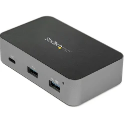 Usb Hubs<StarTech 3 Port USB C 3.1 Gen 2 Hub with Ethernet Adapter - 10Gbps USB Type C to 2x USB-A 1x USB-C - Powered Hub w/ Fast Charging