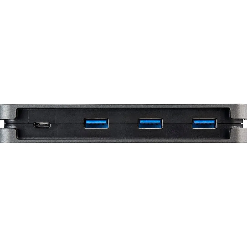 Usb Hubs<StarTech 4 Port USB C Hub - 3x USB-A/1xUSB-C - 5Gbps USB 3.0 Type-C Hub (3.2 Gen 1) - Bus Powered - 11.2" Cable w/ Cable Management
