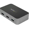 Usb Hubs<StarTech 4 Port USB C Hub with Power Adapter, USB 3.1/3.2 Gen 2 (10Gbps), 4x USB Type A, Self Powered, Fast Charge Port, Mountable