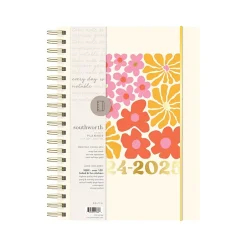 Southworth 2024-2025 Rustic Citrus 8.5" x 11" Academic Weekly & Monthly Planner, Multicolor (91366) Clearance