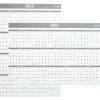 Staples 2025 48" x 32" Dry Erase Wall Calendar, Gray/White (ST58450-25) Sale