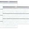 Staples 2025 36" x 24" Dry Erase Wall Calendar, Gray/White (ST52079-25) Hot