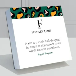 TF Publishing 2025 5.25" x 5.25" 365 Inspiring Women Daily Desktop Calendar (25-3060X) Hot