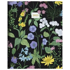 TF Publishing 2025 6.5" x 8" Monthly Planner, Paperboard Cover, Garden Blooms (25-4210) Clearance