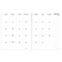 TF Publishing 2025 6.5" x 8" Monthly Planner, Paperboard Cover, Muddy Scribbles (25-4214) Clearance