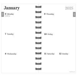 TF Publishing 2025 3.5" x 6.5" Weekly & Monthly Planner, Paperboard Cover, Deep Jade (25-7500) Best
