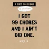 TF Publishing 2025 Anti-Affirmations & Sarcasm 7" x 7" Monthly Wall Calendar (25-2100) Outlet