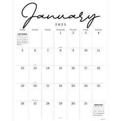 TF Publishing 2025 Art Poster 22" x 17" Monthly Wall Calendar (25-8214) New