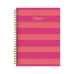 TF Publishing 2024-2025 Cali Girl Collection Cabana Stripe 6" x 8" Academic Weekly & Monthly Planner (AY25-9214) New