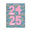 TF Publishing 2024-2025 Cali Girl Groovy 8.5" x 11" Academic Weekly & Monthly Planner, Paperboard Cover (AY25-9714) New