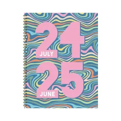 TF Publishing 2024-2025 Cali Girl Groovy 8.5" x 11" Academic Weekly & Monthly Planner, Paperboard Cover (AY25-9714) New