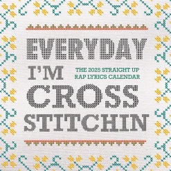 TF Publishing 2025 Cross Stitch 12" x 12" Monthly Wall Calendar (25-1133) Online