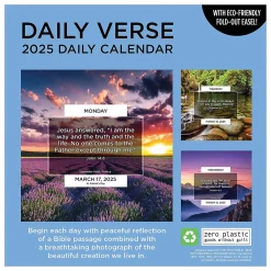 TF Publishing 2025 Daily Verse 5.25" x 5.25" Day-to-Day Calendar (25-3006) Outlet