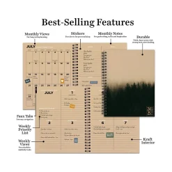 TF Publishing 2024-2025 Elements Series Ombre Woods 6