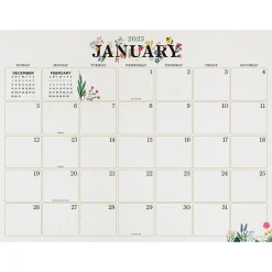 TF Publishing 2025 Floral 17" x 22" Monthly Desk Pad Calendar (25-8202) Online