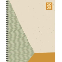 TF Publishing 2025 Geometric 9" x 11" Weekly & Monthly Planner, Paperboard Cover, Multicolored (25-9702) Online
