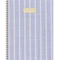 TF Publishing 2025 Harper Blue 9" x 11" Weekly & Monthly Planner, Paperboard Cover, Multicolored (25-9710) Best