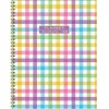 TF Publishing 2025 Madras Plaid 9" x 11" Weekly & Monthly Planner, Paperboard Cover, Multicolored (25-9714)
