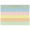 TF Publishing 2025 Super Stripe 12" x 17" Monthly Desk Pad Calendar (25-8508) Discount