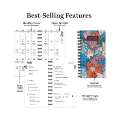 TF Publishing 2024-2025 True Blue Flowers 3.5