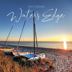TF Publishing 2025 Water's Edge 12" x 12" Monthly Wall Calendar (25-1049) New