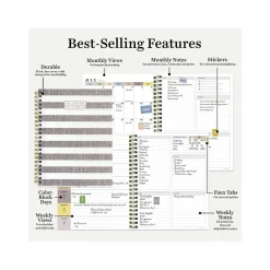 TF Publishing 2024-2025 White Lotus Series Seersucker Stripe 6
