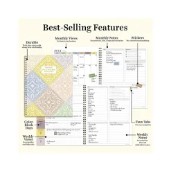 TF Publishing 2024-2025 White Lotus Series Byzantine Tile 8.5